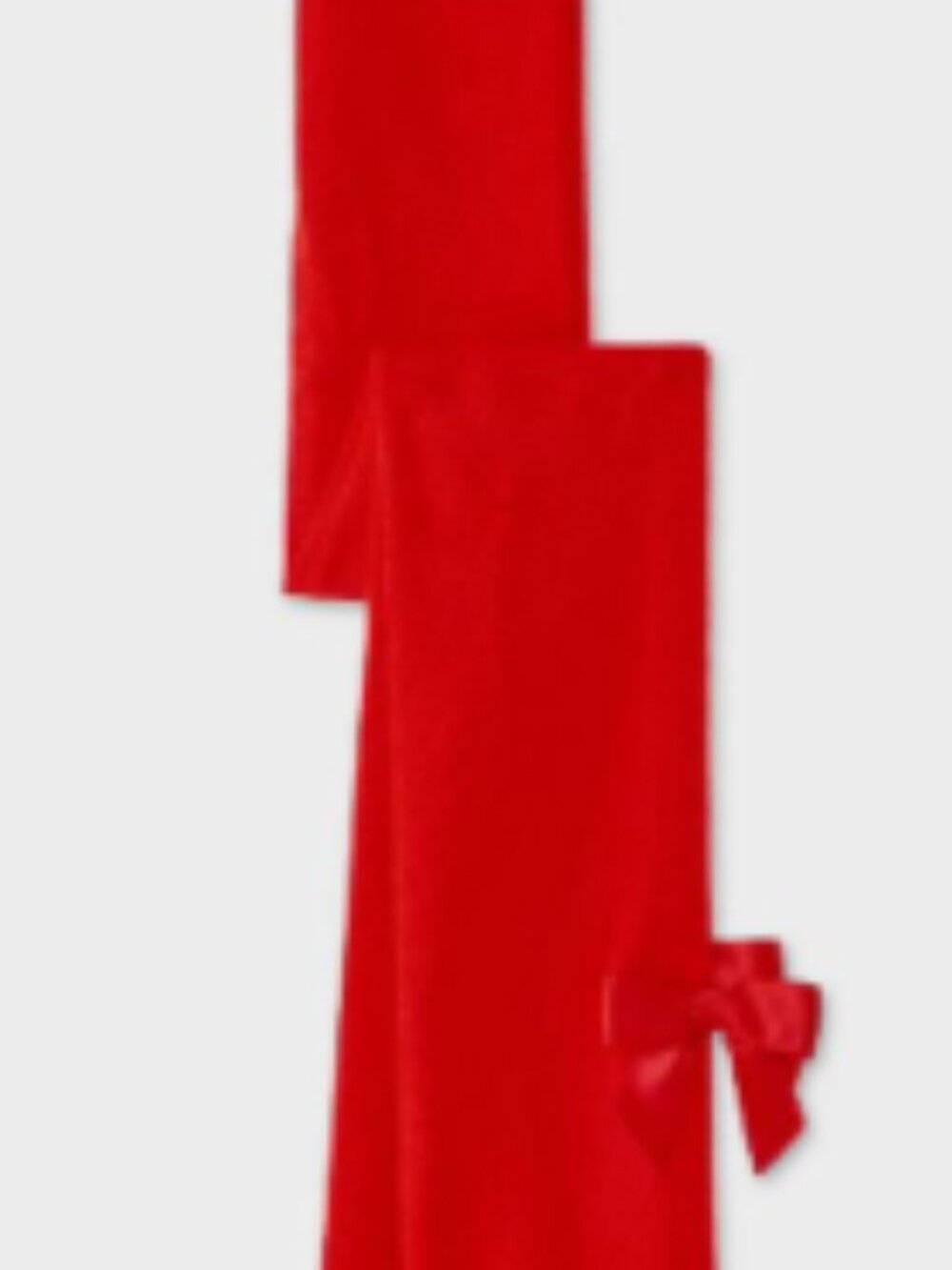 Toddler Girls' Christmas Bow Fashion Tights - Cat & Jack™ Red 2T-3T